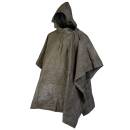 Französischer Poncho oliv gebraucht