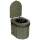 Campingtoilette faltbar oliv