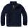 Teddyfleece Jacke navy-blau