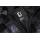 Teddyfleece Jacke schwarz-grau