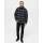 Teddyfleece Jacke schwarz-grau