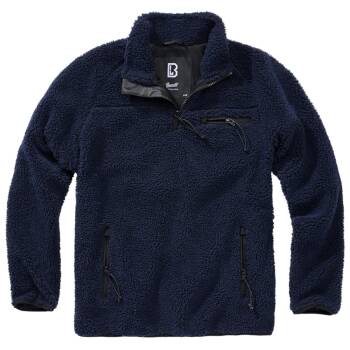 Teddyfleece Troyer navy-blau