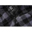 Teddyfleece Troyer schwarz-grau
