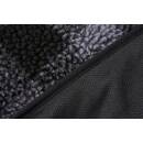 Teddyfleece Troyer schwarz-grau