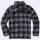 Teddyfleece Troyer schwarz-grau