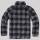 Teddyfleece Troyer schwarz-grau