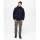 Teddyfleece Worker Jacke mit Kapuze navy-blau