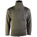 Strickjacke MIL-TEC oliv