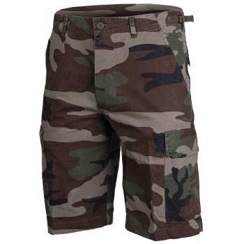 Mil-Tec Mil-TEC Bermuda R/S cotton flecktarn  prewash Tarnhose Military Shorts Bermudas 