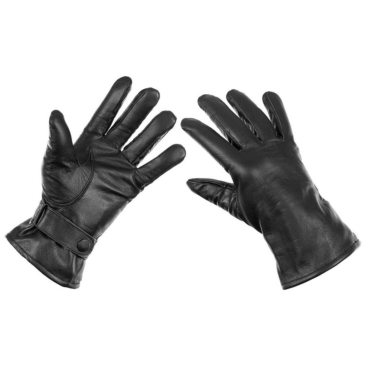 Bundeswehr Lederhandschuhe Schwarz  gefttert MFH - outdoorfan.de | B,  15,99