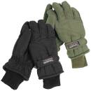 Thermo-Fingerhandschuhe Thinsulate schwarz