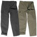 BW Moleskinhose mit Steppfutter oliv