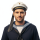 BW Marine Tellermütze weiß